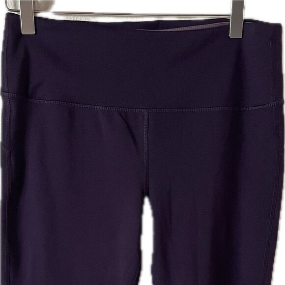 Marika Sport Capri‎ Leggings Size L 12-14 Purple - Picture 5 of 7